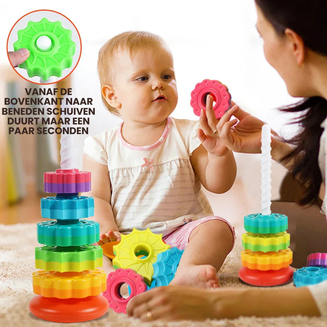 Roterende Regenboog Stapeltoren