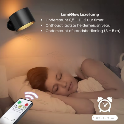 LumiGlow™ Luxe Wandlamp