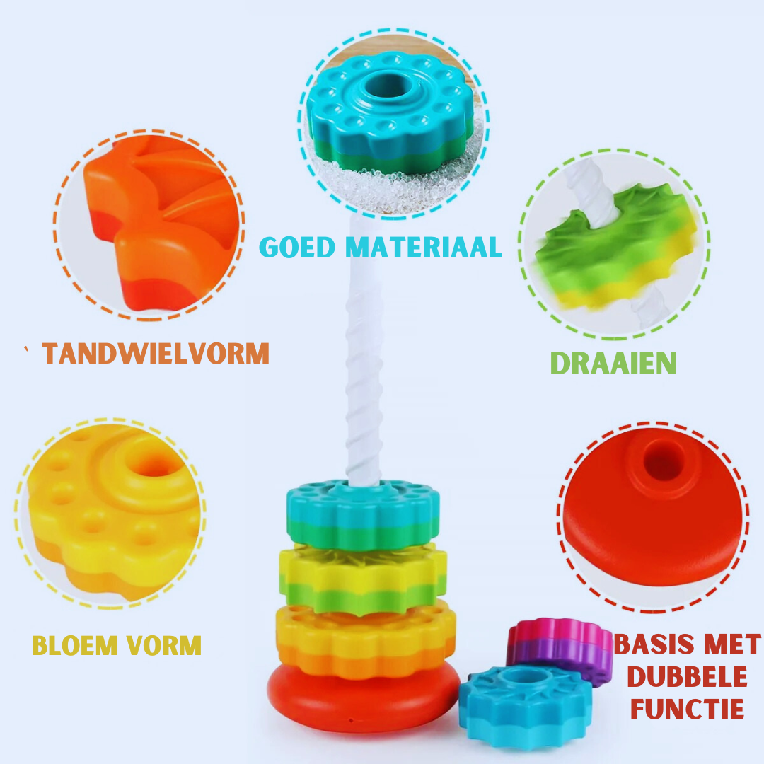 Roterende Regenboog Stapeltoren