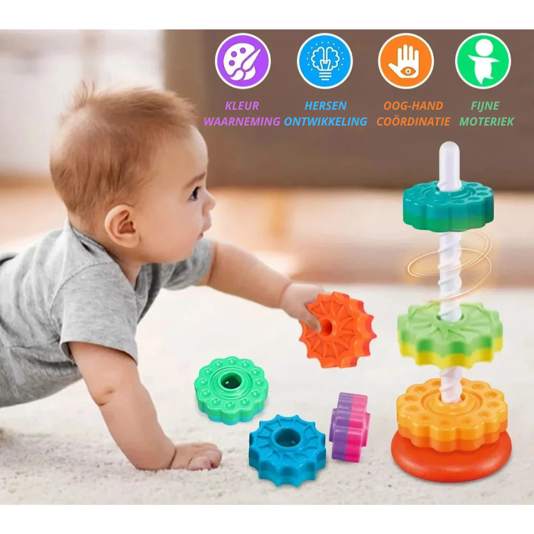 Roterende Regenboog Stapeltoren