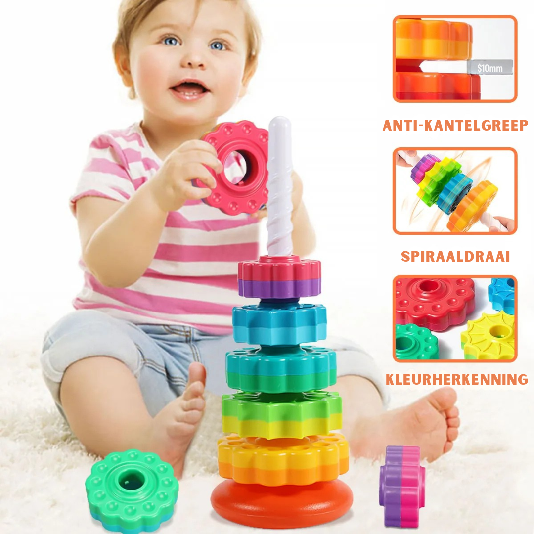 Roterende Regenboog Stapeltoren